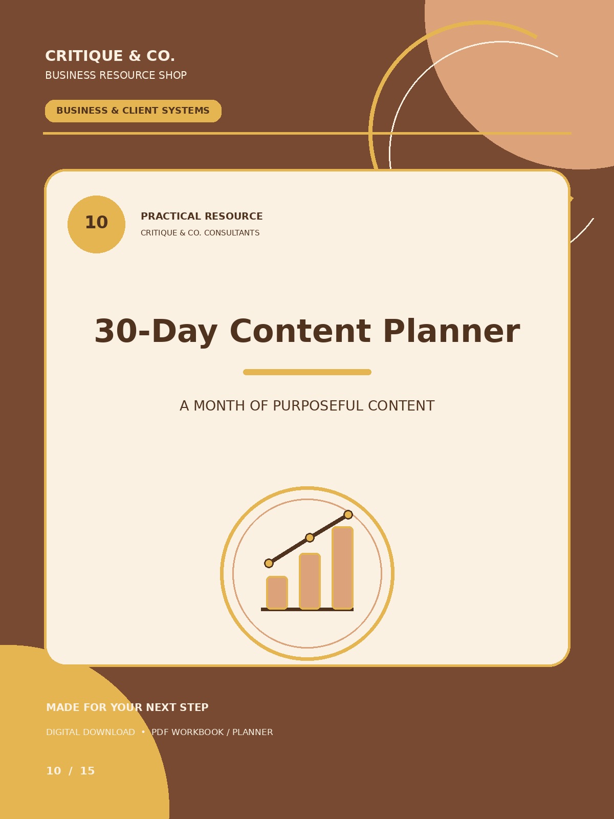 30-Day Content Planner cover
